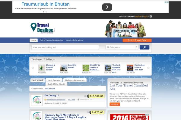 Adventure-tours theme site design template sample