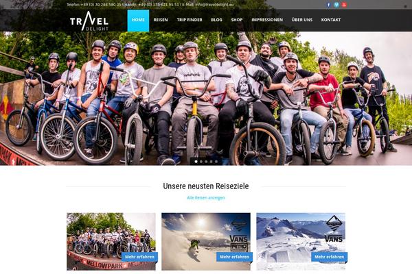 Tour Package V1.02 theme site design template sample