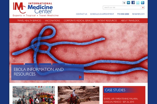 Imc theme site design template sample
