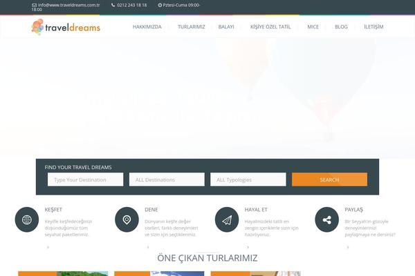 Lovetravel theme site design template sample