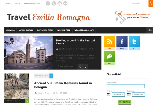 travelemiliaromagna.com site used Magnovus