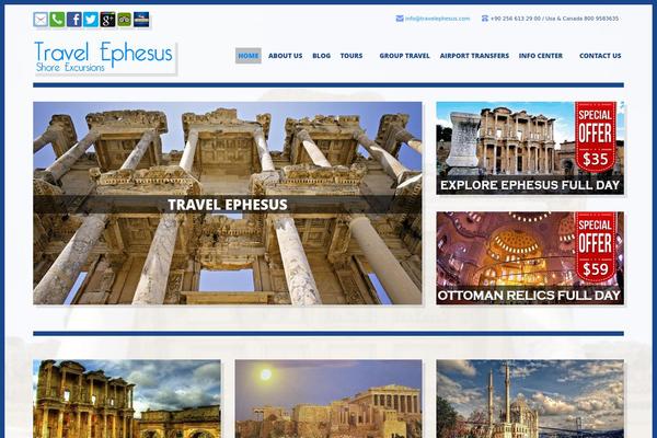 travelephesus.com site used Wp_hotelmotel5-v1.3