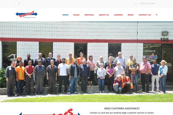 travelers.ca site used Transport