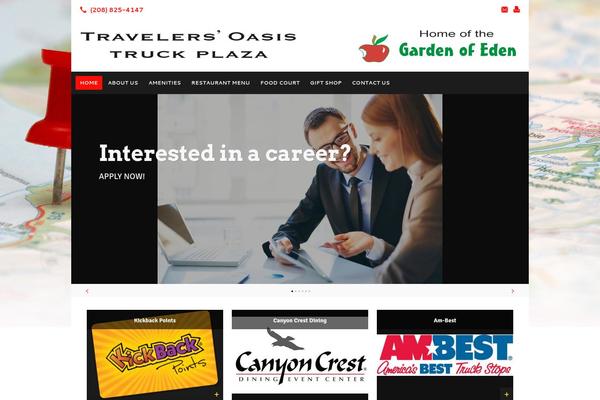 Pro theme site design template sample
