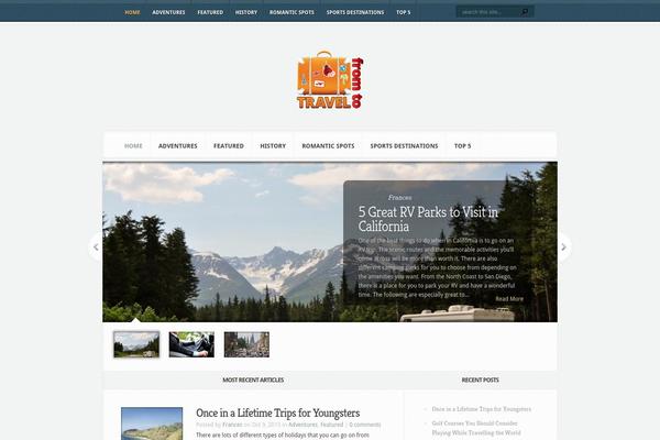 Aggregate theme site design template sample