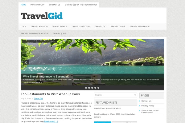 Propress theme site design template sample