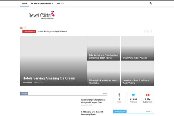 Rigel theme site design template sample