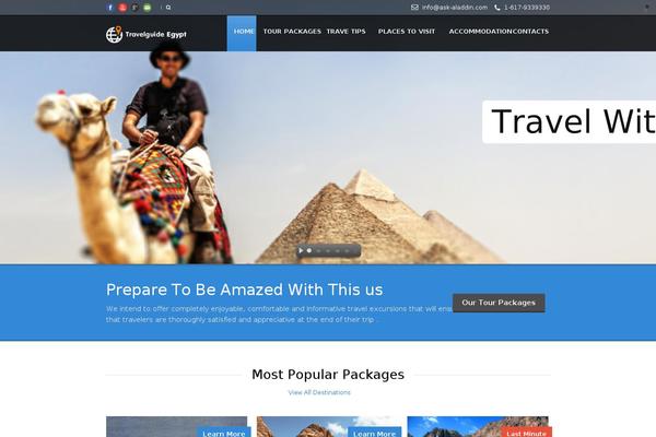 Tour Package v1.01 theme site design template sample