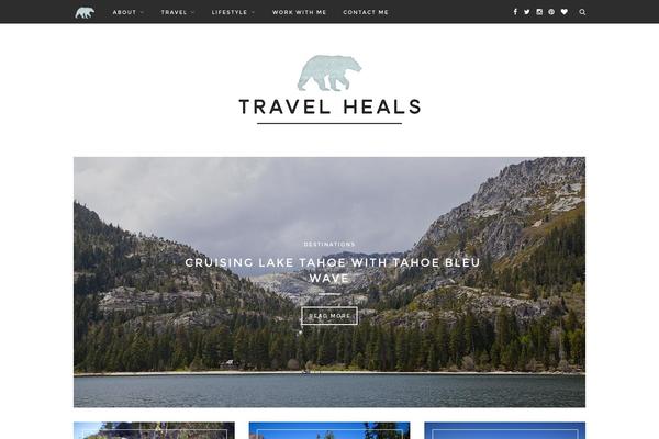 Redwood theme site design template sample