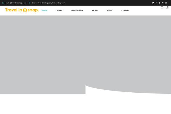 SetSail theme site design template sample