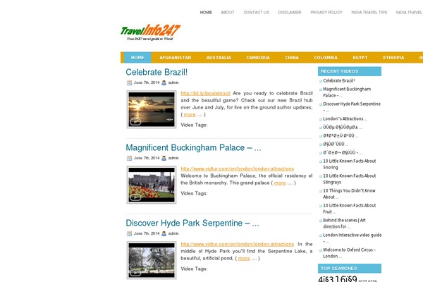 Slightly theme websites examples