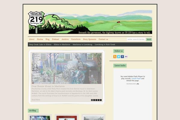 WP-Ellie theme site design template sample