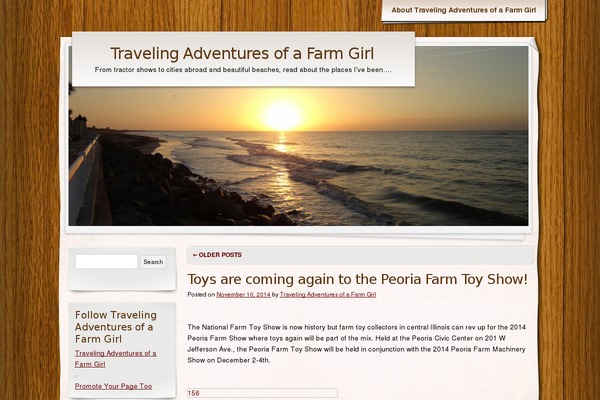 Patricia Blog theme site design template sample