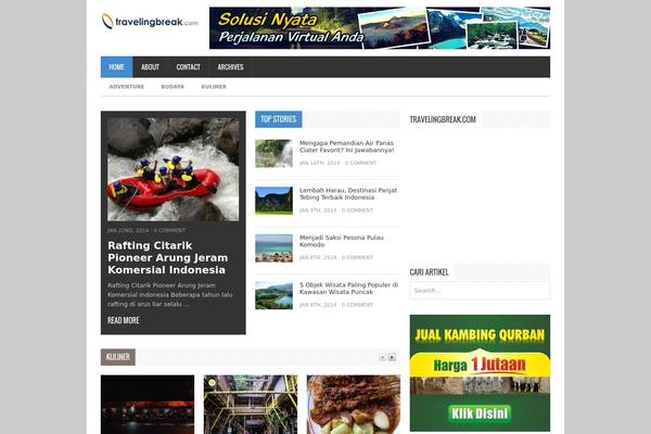 Publisher theme site design template sample