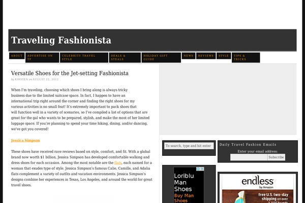 Thesis 1.8 theme site design template sample