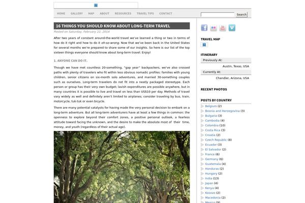 Site using Fidgetr plugin