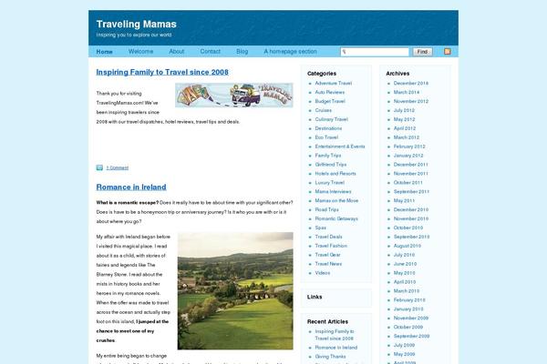 Flexi-Blue theme site design template sample