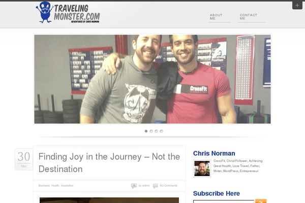 travelingmonster.com site used Flipblog