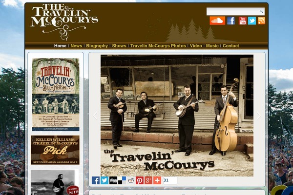 Site using Facebook Like Box plugin