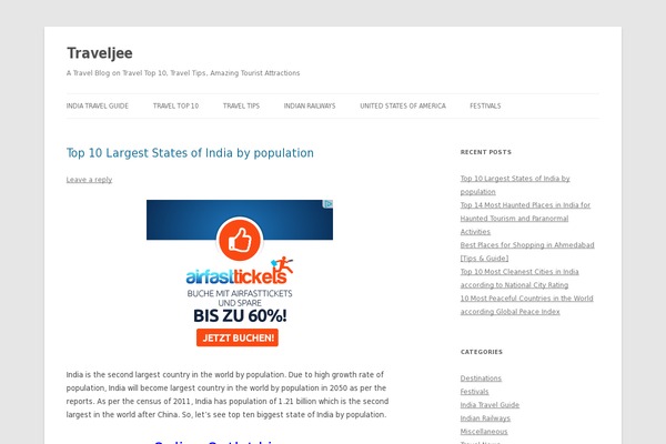 Ashe theme site design template sample