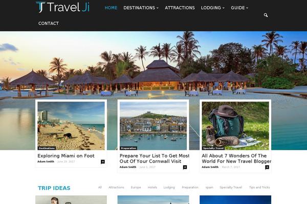 travelji.com site used Travelji