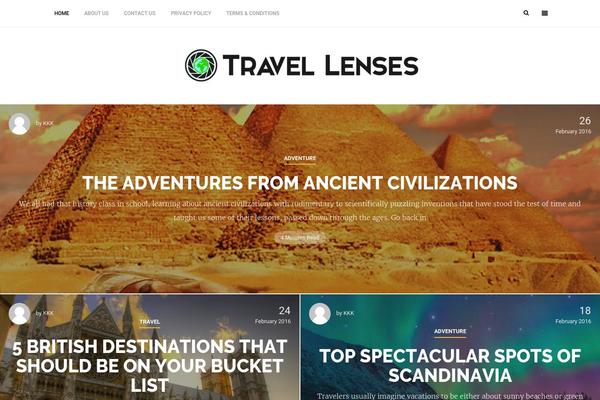 travellenses.com site used StoryBlog