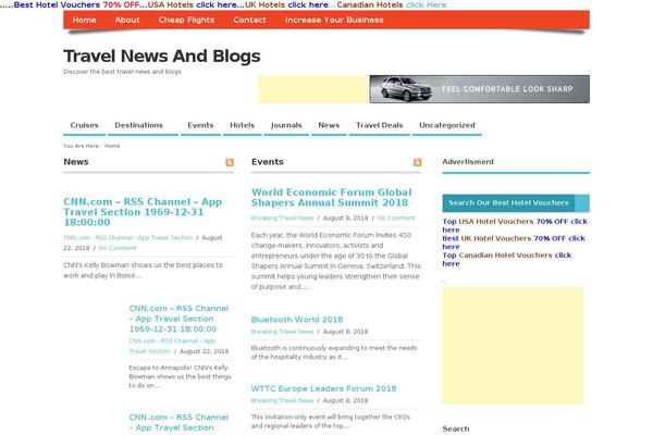 MesoColumn theme site design template sample