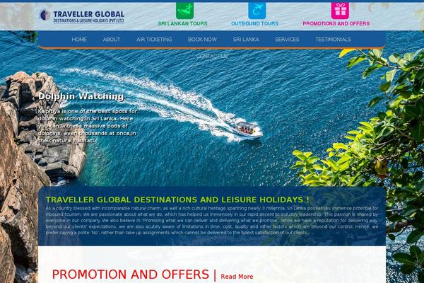 WPbase theme site design template sample