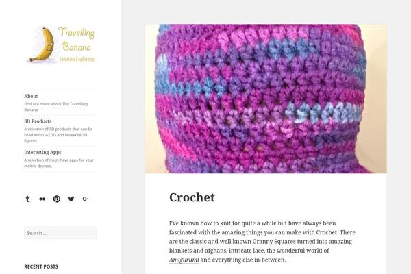 travellingbanana.com site used Banana-2020