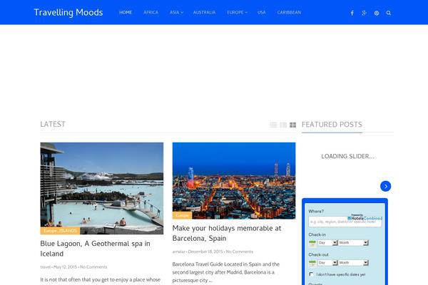 Site using WP Tab Widget plugin