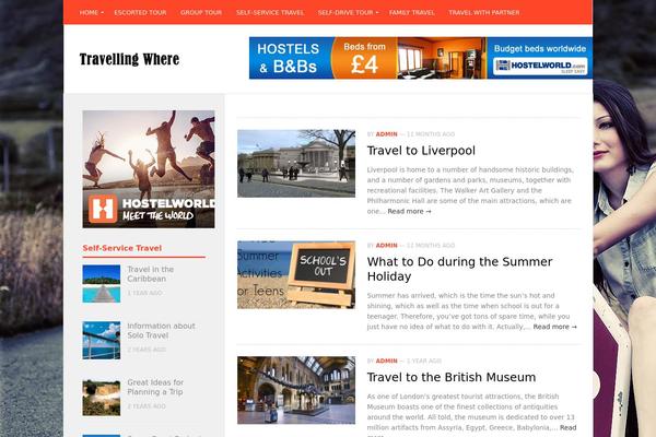 Insider theme site design template sample