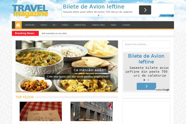 Viral-news theme site design template sample