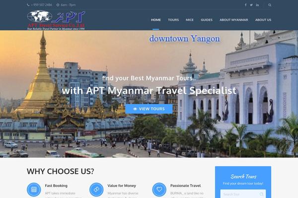 Adventure-tours theme site design template sample