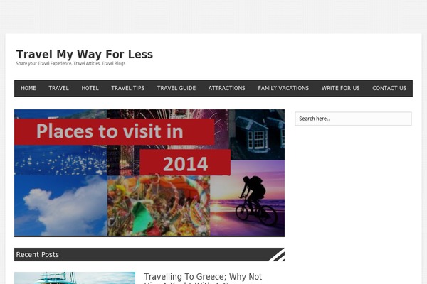travelmywayforless.com site used Impressive-blog