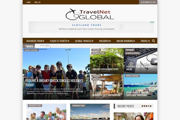 Newscode theme site design template sample