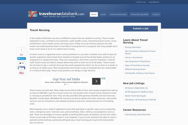 Jobroller theme site design template sample