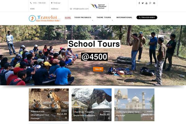 Altair theme site design template sample