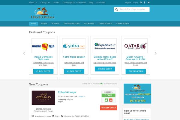 Clipper theme site design template sample