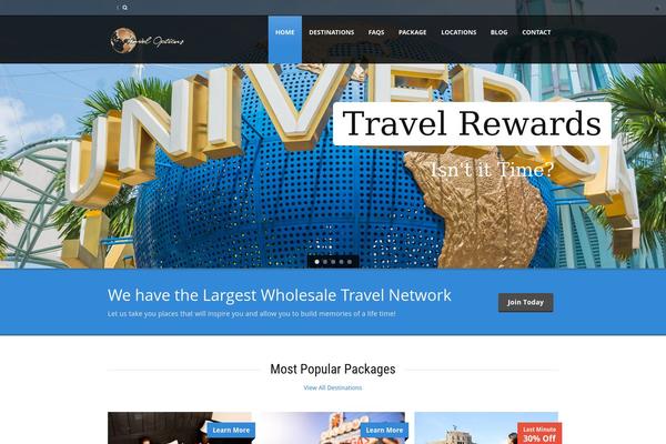 Tourpackage-v2-04 theme site design template sample