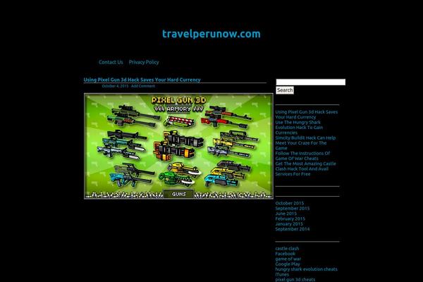 travelperunow.com site used White Spektrum