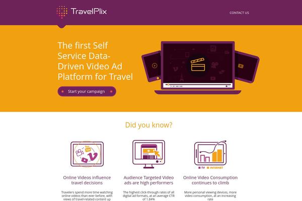 District theme site design template sample