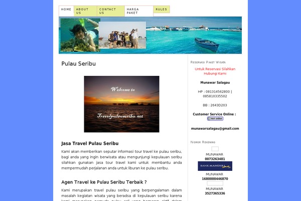 Thesis 1.8.3 theme site design template sample