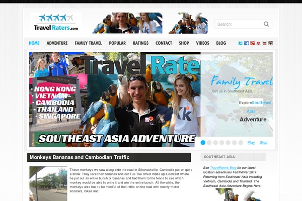 travelraters.com site used Theme1049