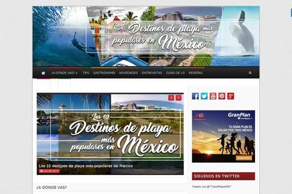 Click-mag theme site design template sample
