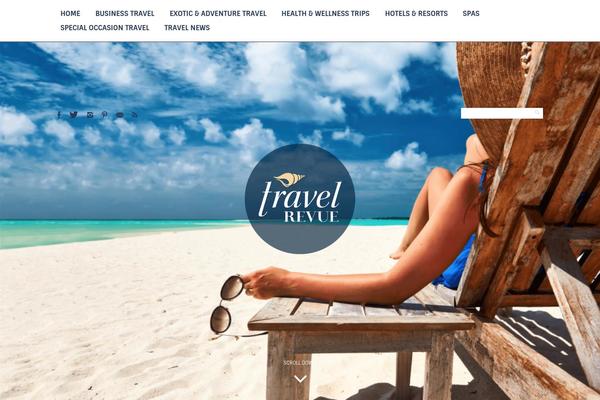 Tempest theme site design template sample