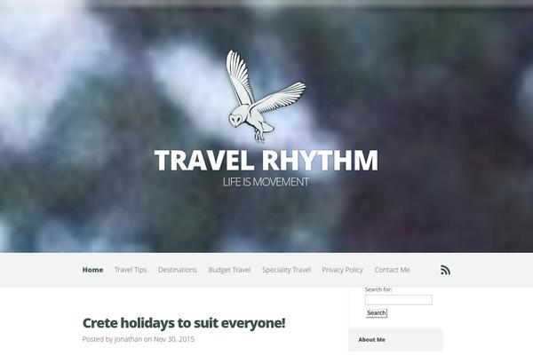 Harmony theme site design template sample