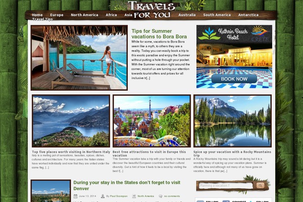 Manifesto theme site design template sample