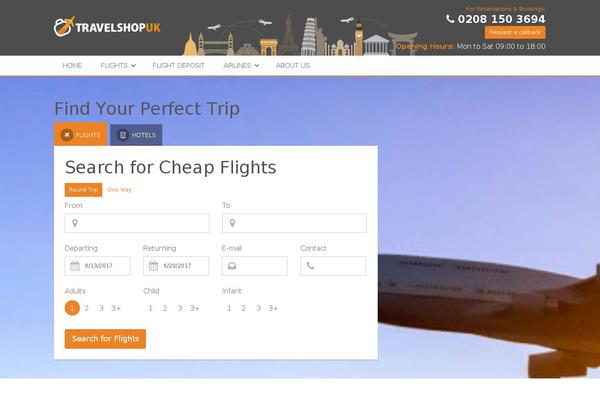 travelshopuk.co.uk site used Travelshop