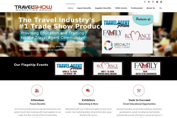 The7 theme site design template sample