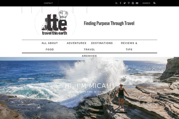 Simplemag theme site design template sample